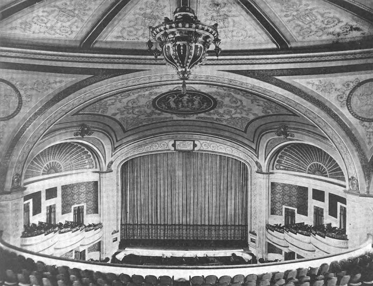 Fordham Theatre, Fordham Road and Valentine Avenue, Bronx, New York, proscenium. Architecture and Building. Vol. 53 No. 5 (May 1921)