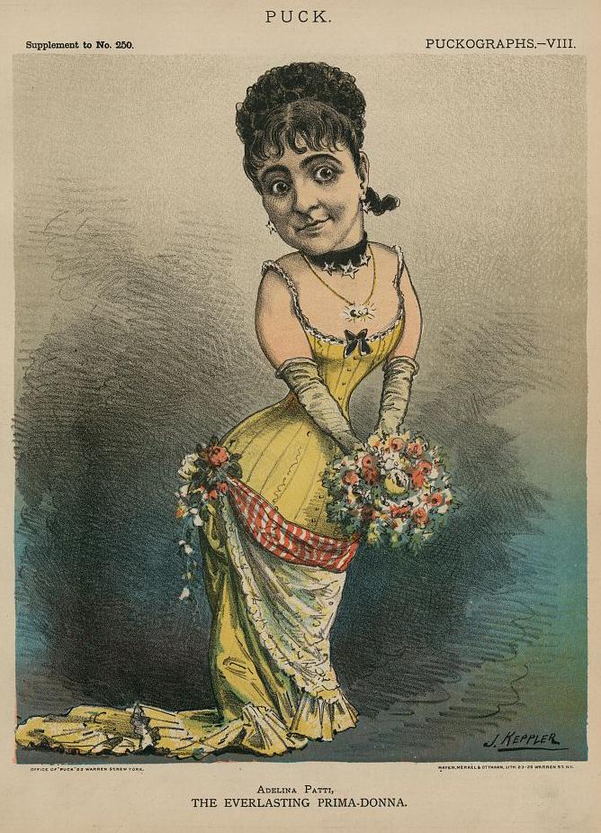 Adelina Patti, the everlasting prima-donna, 1881