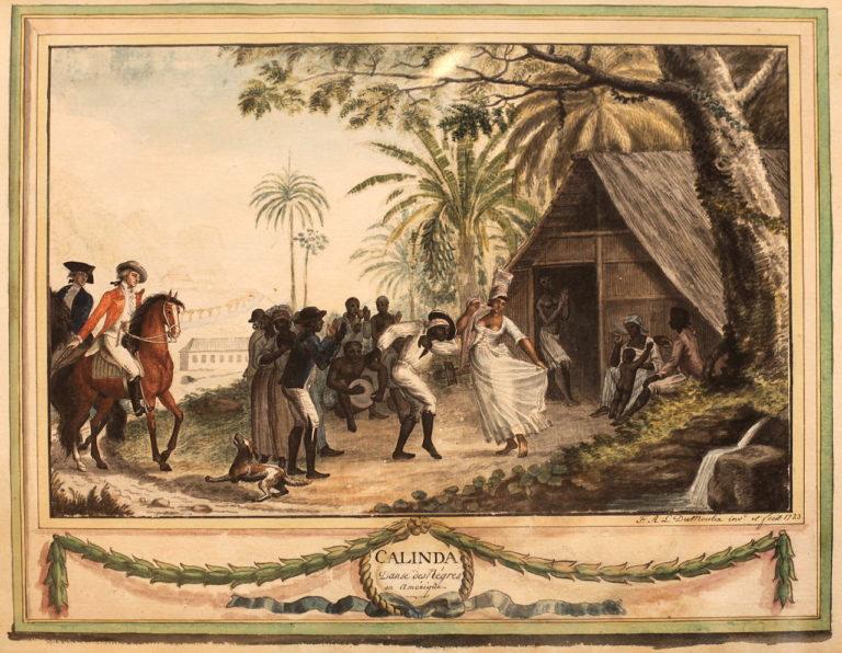 Calinda dance, 1783